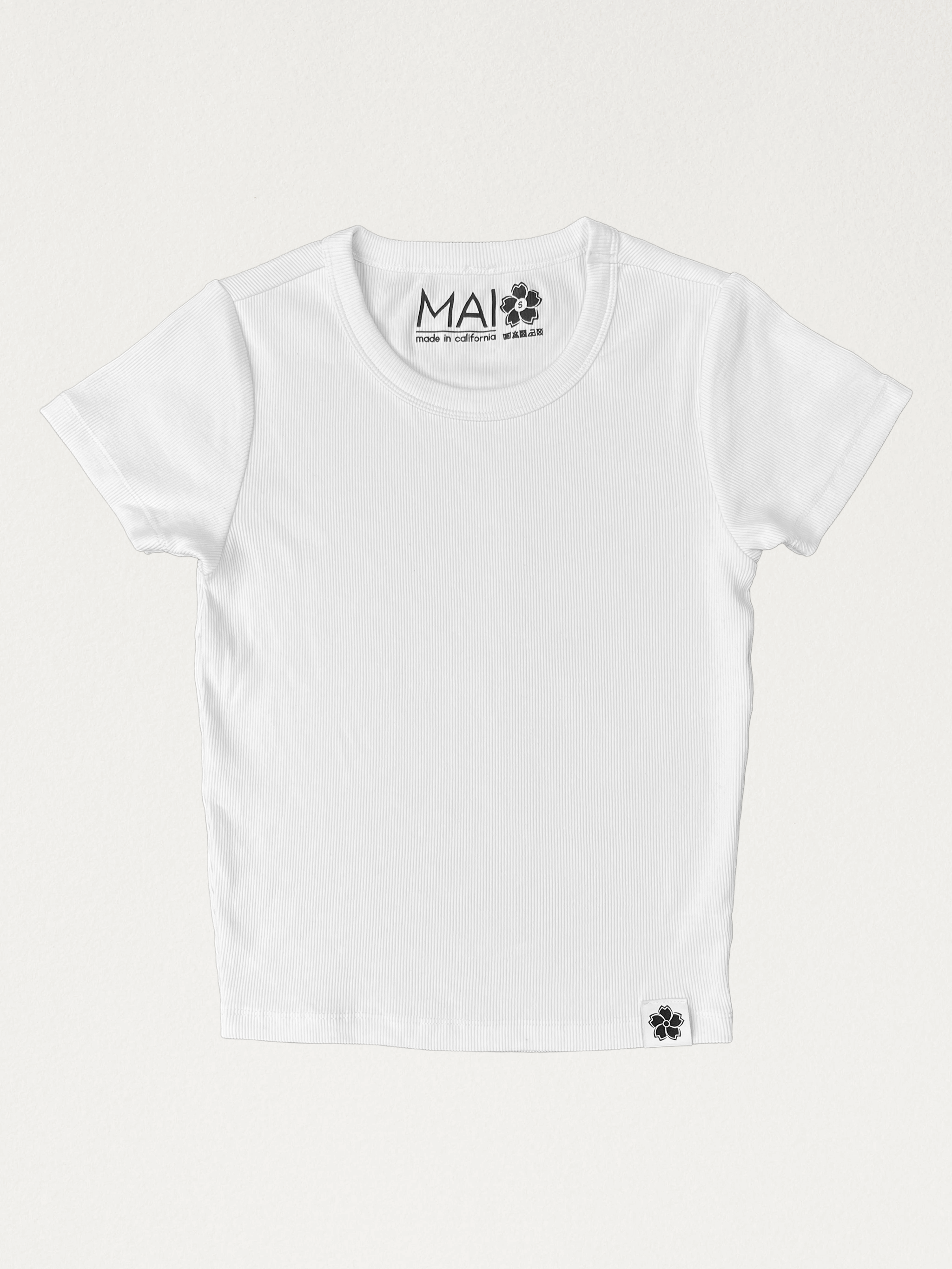 Organic BB Tee | White ❀