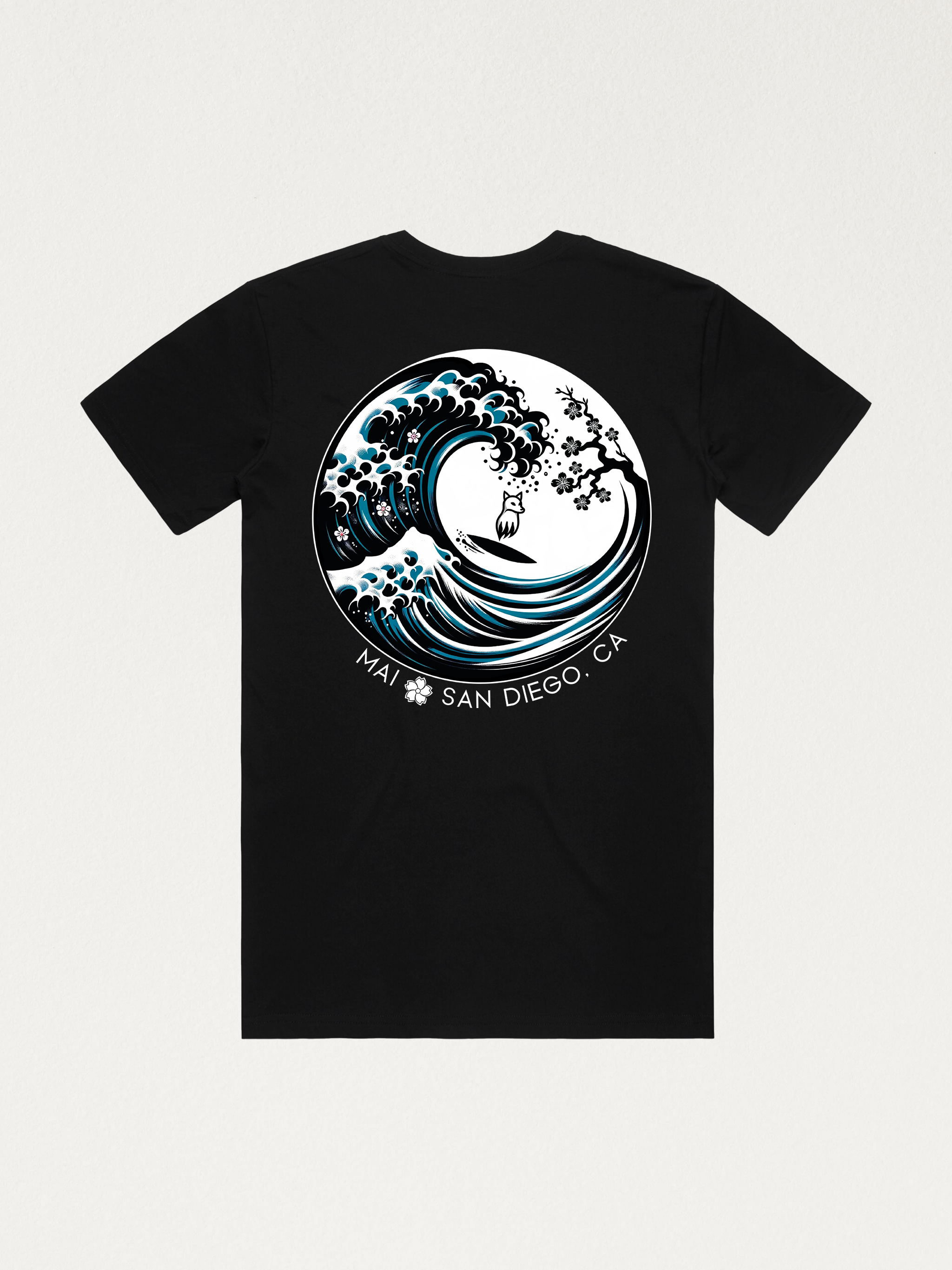 MAI Exclusive Summer Tee | Ghost Mika x Hokusai