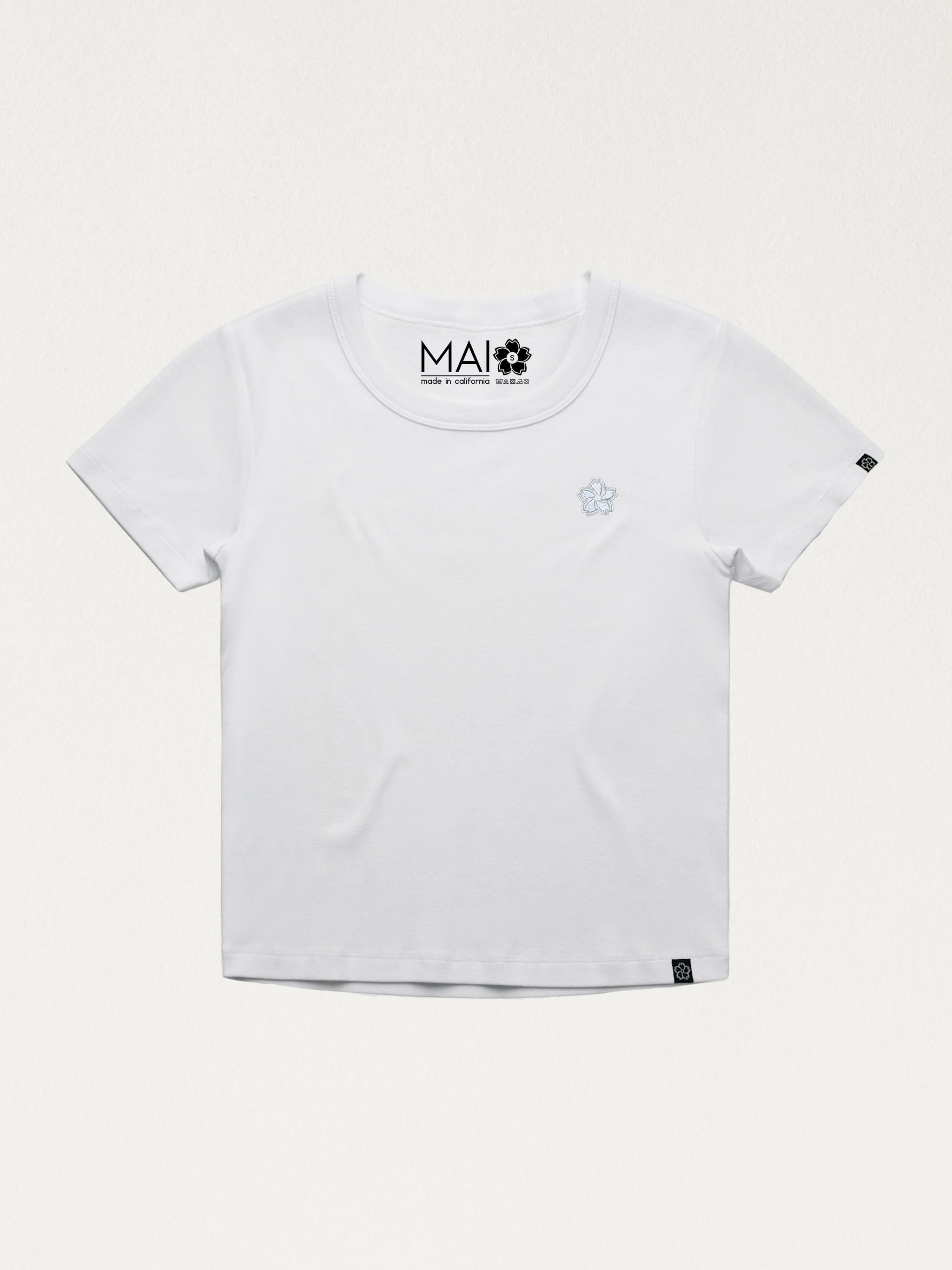 Organic BB Tee | Whiteout ❀