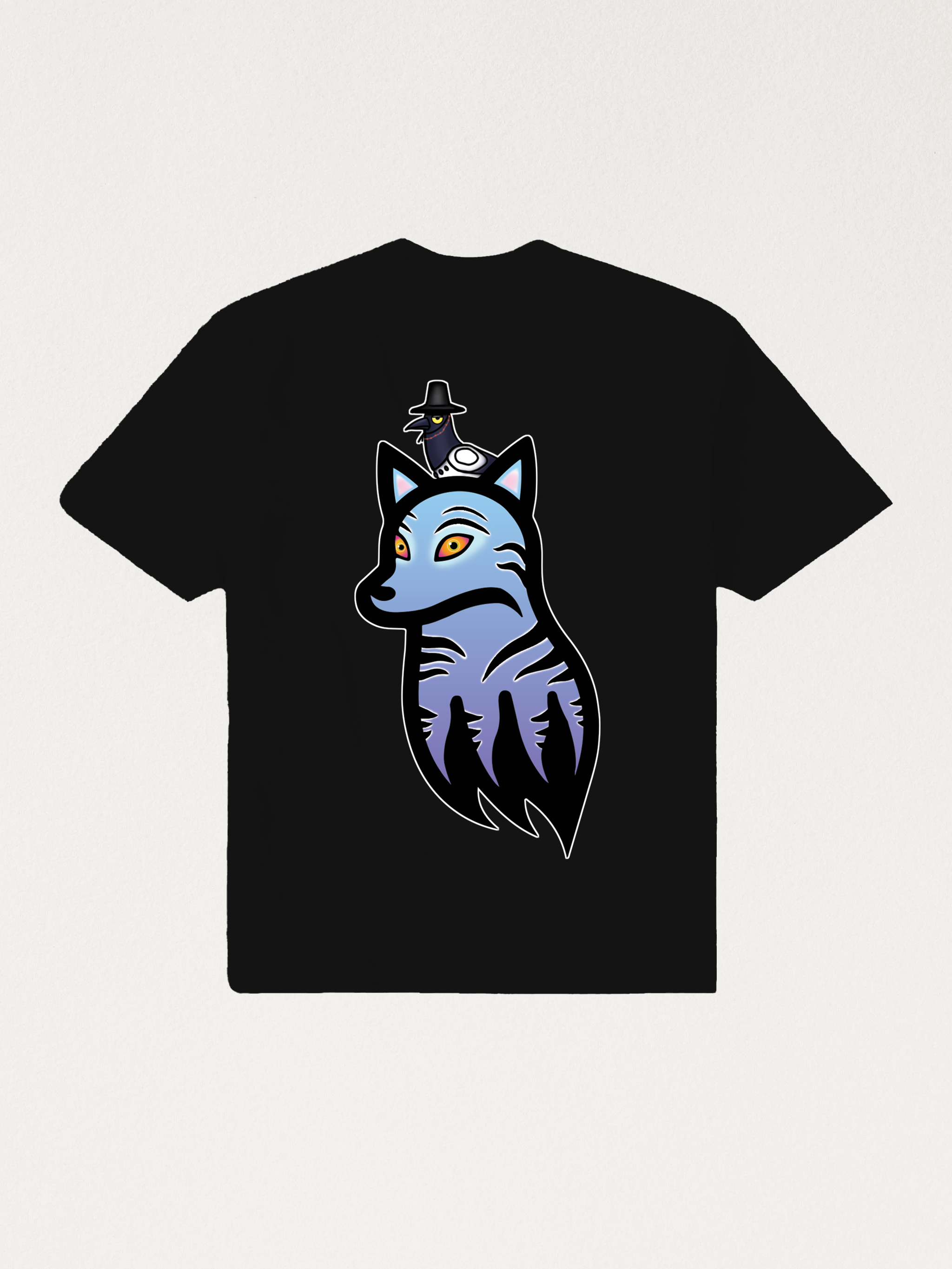 Ghost Mika x 호랑이 Limited Edition Tee | Black