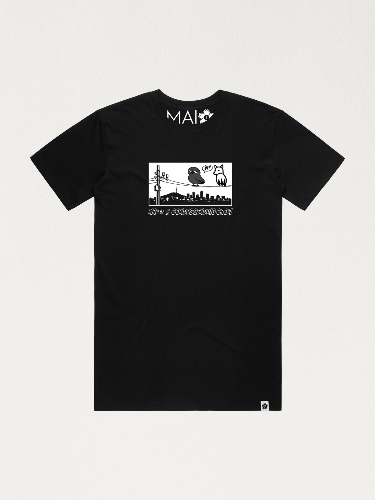Ghost Mika + Kuro Tee | Seoul Skyline
