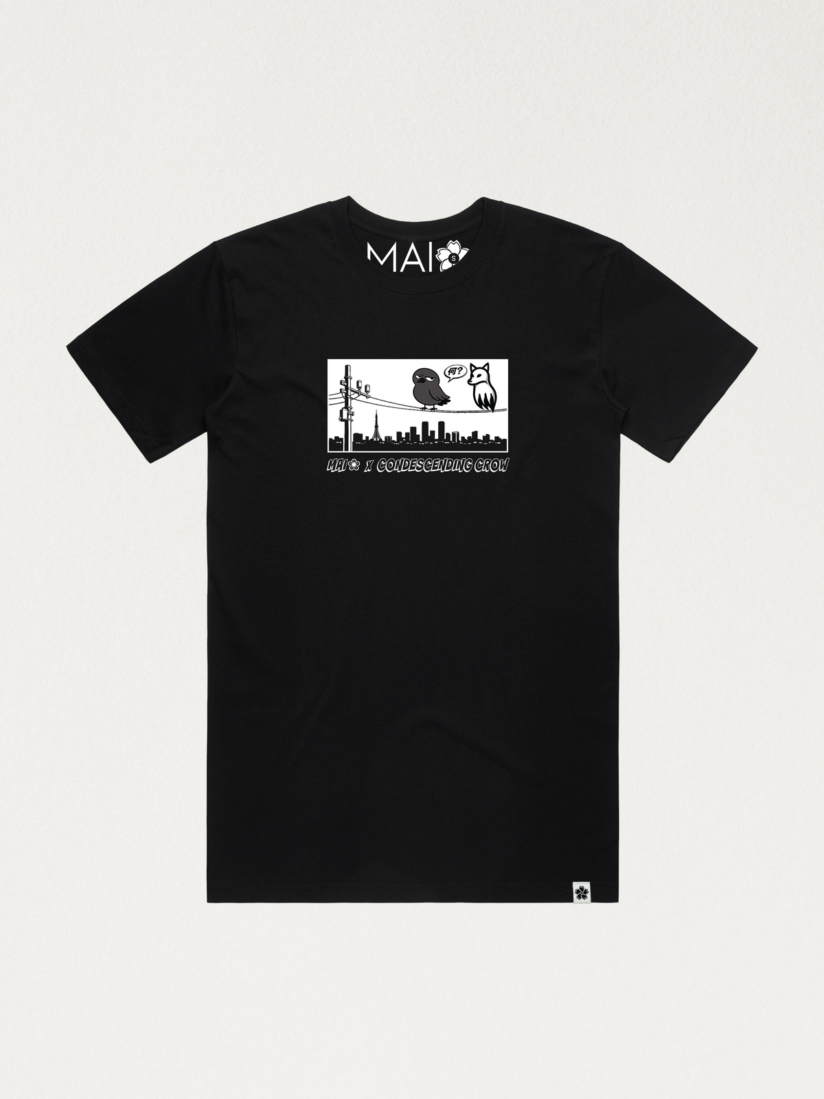 Ghost Mika + Kuro Tee | Tokyo Skyline