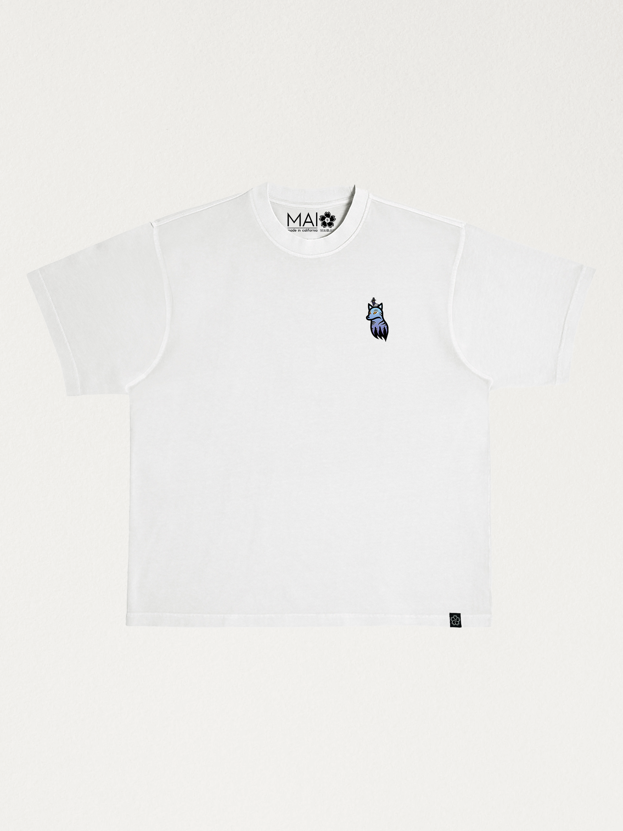 Ghost Mika x 호작도 Limited Edition Tee | Moonstone